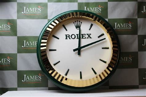 rolex clock wimbledon|wimbledon rolex clock for sale.